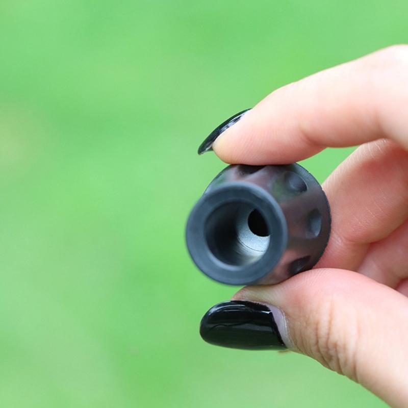 10pack Universals Trekking Poles Caps Trekking Poles Protectors Rubber Sleeve for Asphalts And Gravels