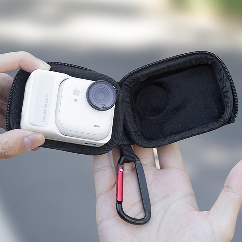 Portable Mini Storage Bag ForInsta360 Go Ultra Sport Camera Protector Storage Case PU Bag Accessories