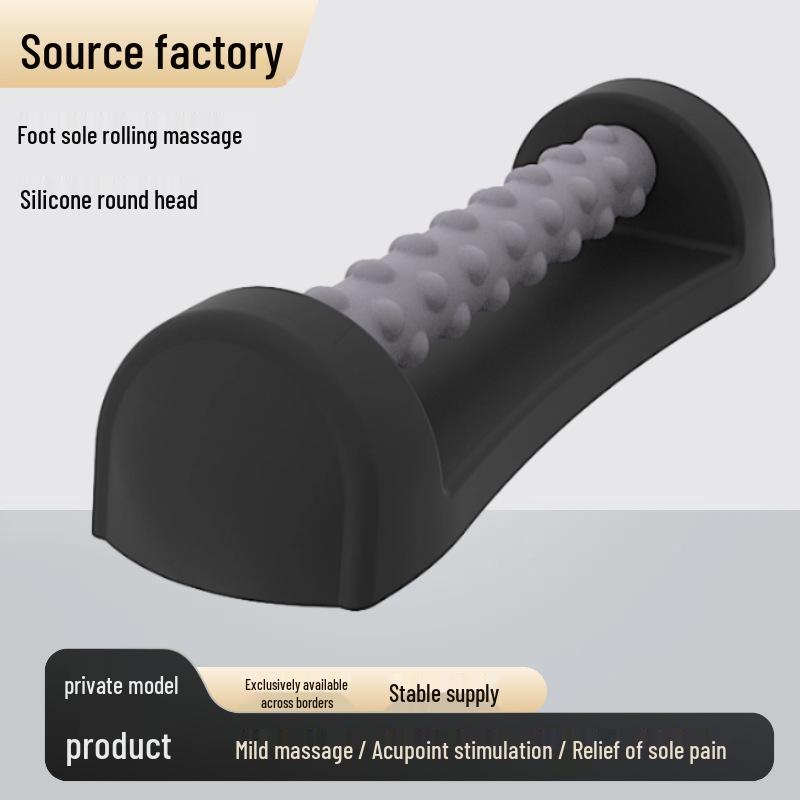 Home Foot Massage Roller: Silicone Dot Design for Relaxing Foot Fascia