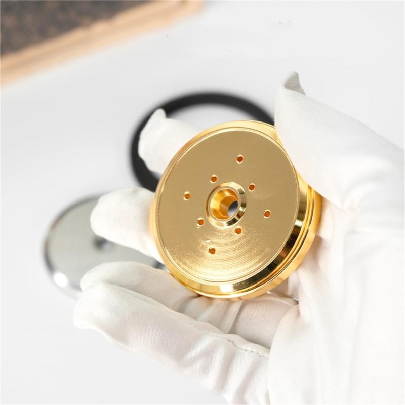 Coffee Machine Dispersion Plate Shower Screen Even Extraction Heat Resistant Stainless Steel with Secure Gasket Design