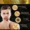 Multani Essentials Himalayan Shilajit Gold Resin 20g 1 Pack Ayurvedic Resin Blend with Herbs & Gold Extract Vitality Support