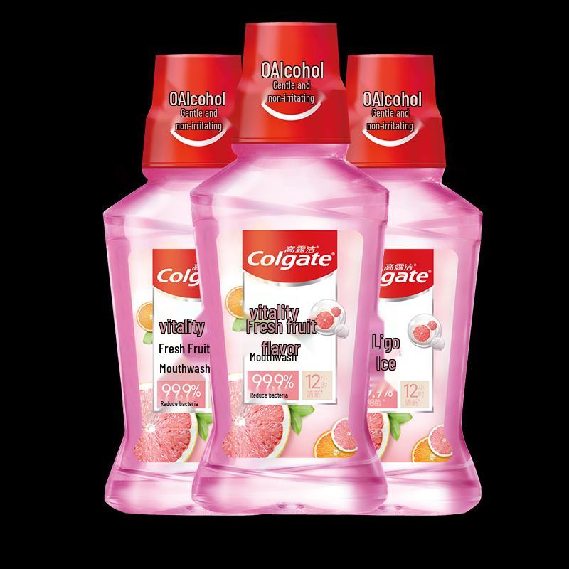 Colgate Fresh Breath Mouthwash, Vibrant Fruit Flavor