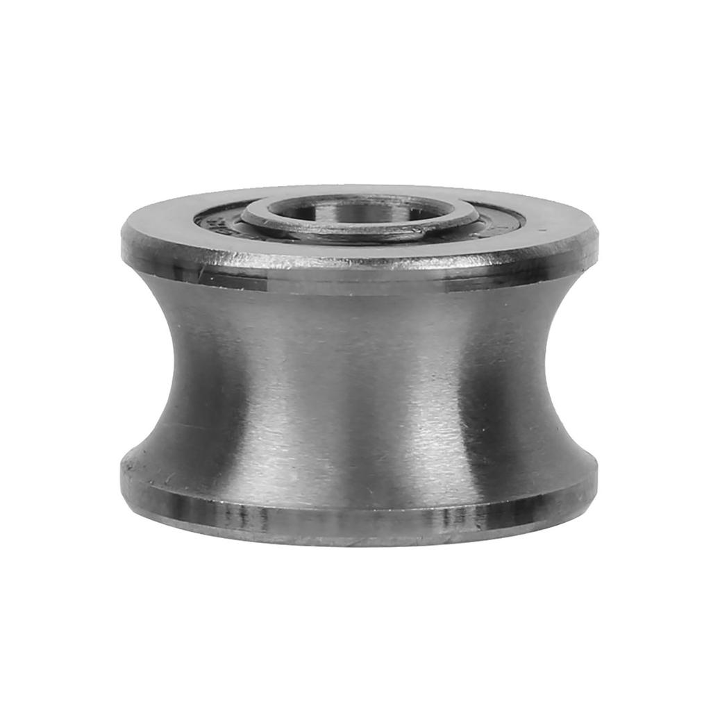 U22 U Shaped Round Bottom Track Groove Pulley Bearing Sliding Rollers Bearing 8*22.5*14.5mm