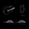 Double Os1 Vibration Pickup Usb Charging Bluetooth-compatible Pickup For Classical Folk Music