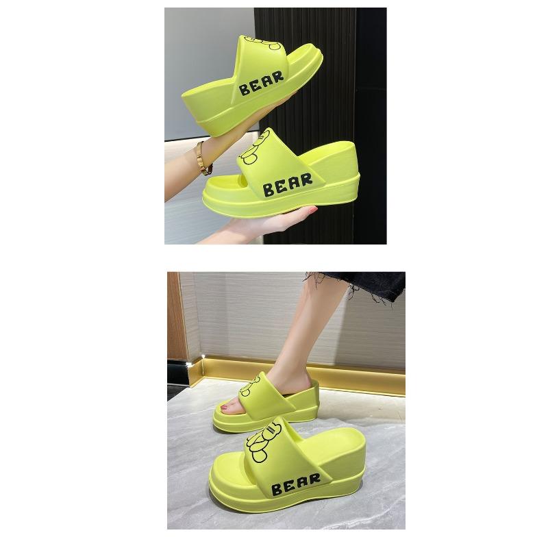 Slippers Female Non-slip Home Soft Bottom Trend Thick Bottom Can Be Worn Outside Sandals Slippers