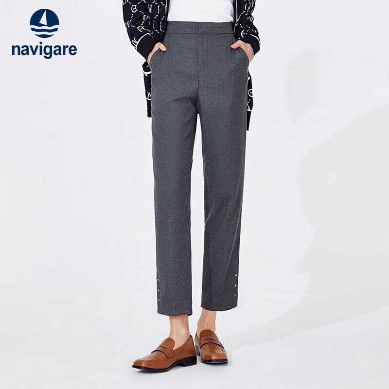 Navigare Women's Slim Fit Commuter Casual Pants