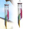 Outdoor Garden Wind Chime 12 Metal Tubes with Hook Metal Pipe Wind Chimes Bells Hanging Mum Gifts Patio Backyard Ornament Decor