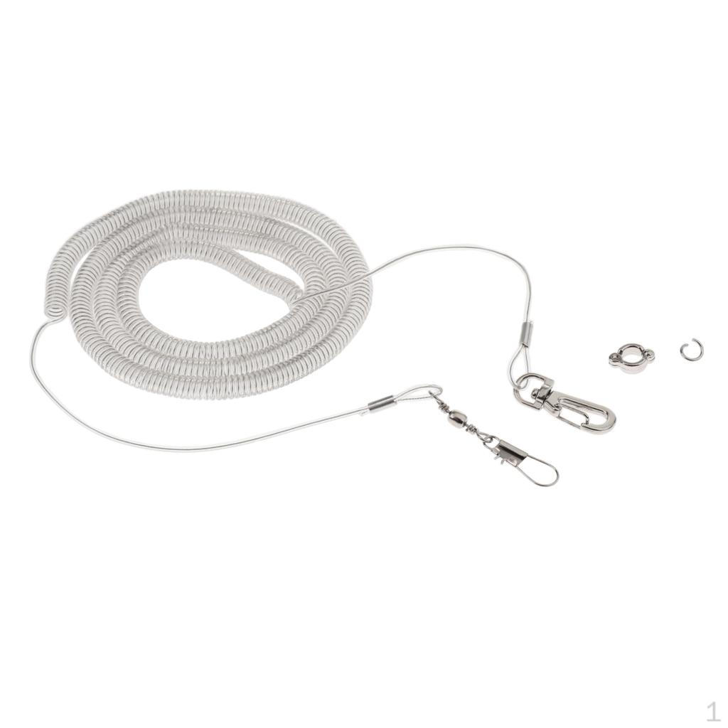 Elastisches Kettenleinenseil Praktisches Papageienfußband Vogel - 10m und