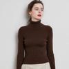 Autumn and Winter High Neck Sweater Slim Thickened Pullover Short Section Long-sleeved Tight Knitted Bottoming Shirt