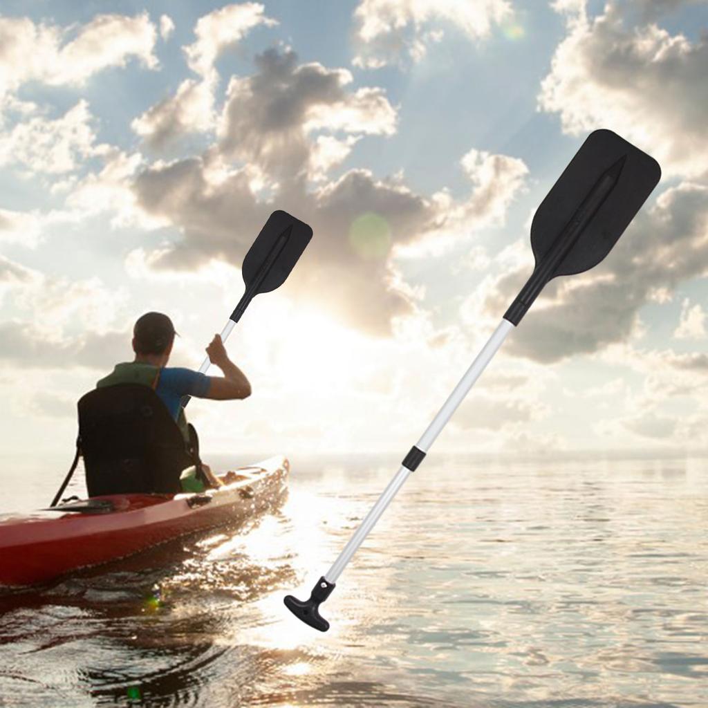Stand Up Kayak Paddle Retractable 20.87inch to 42.52inch Boat Oars Boating Oar for River Tubing Kayaking Raft Water Sports Tool