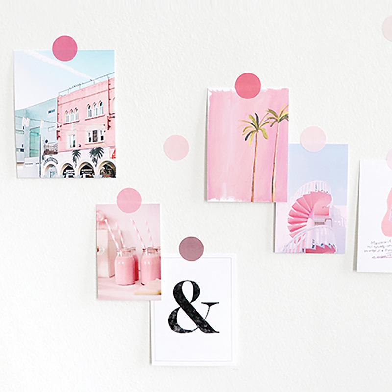 Multifunctional Color Label Stickers: 4 Sheets Per Pack - Round, Square, Index, Sticky Notes & Envelope Seals