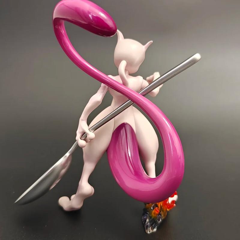 10cm Pokemon Mewtwo Anime Action Figure Pvc Collection Model Toys Gifts
