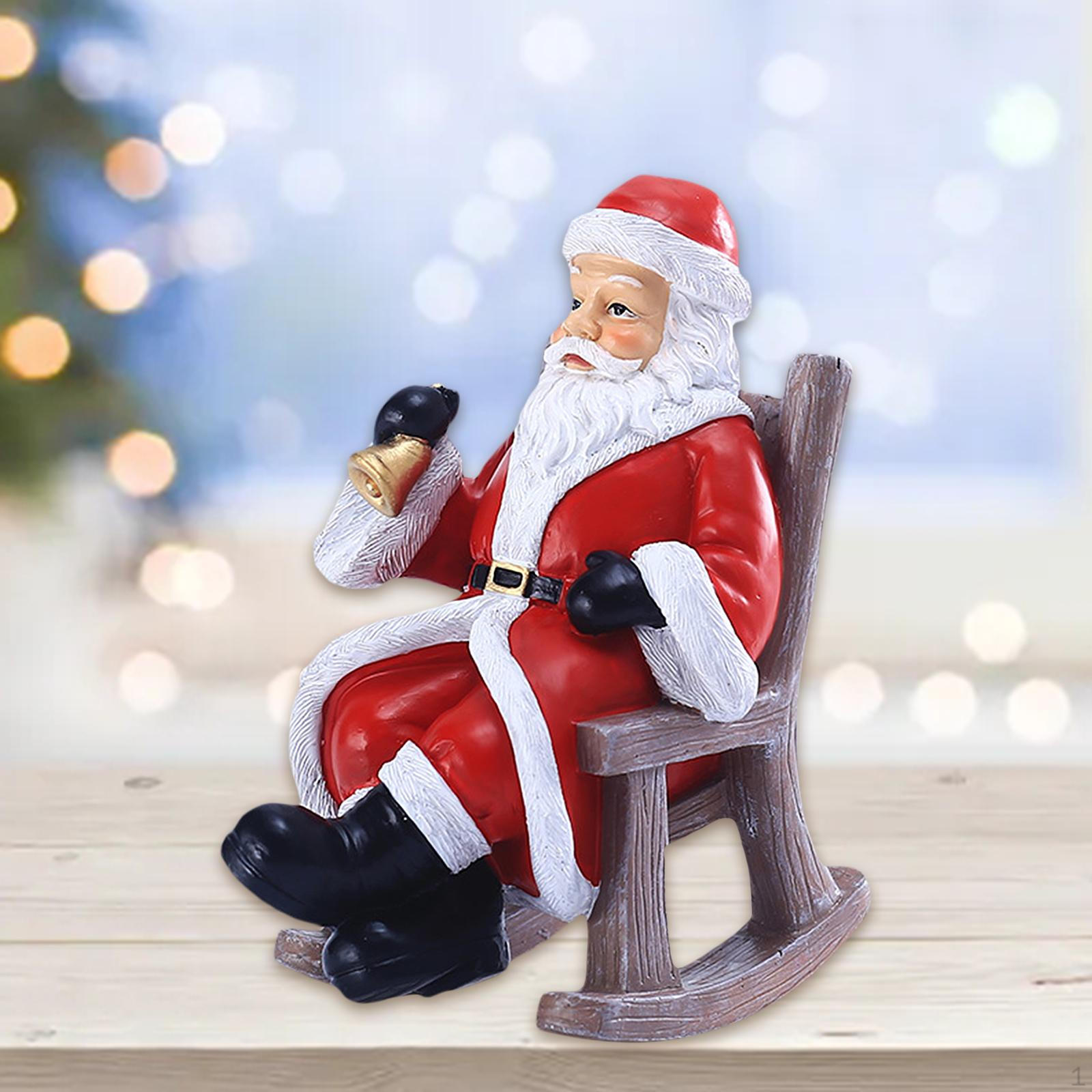 

Rocking Santa Claus, Shaking Head Hips Claus Sitting Toys Dolls for Kids