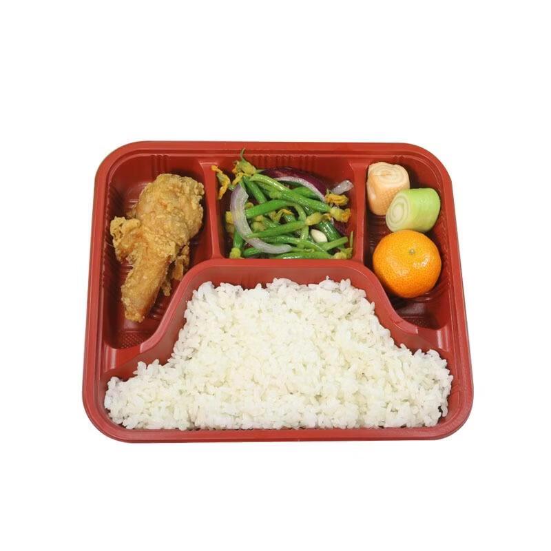 JingJingRS Disposable Divided Meal Prep Containers