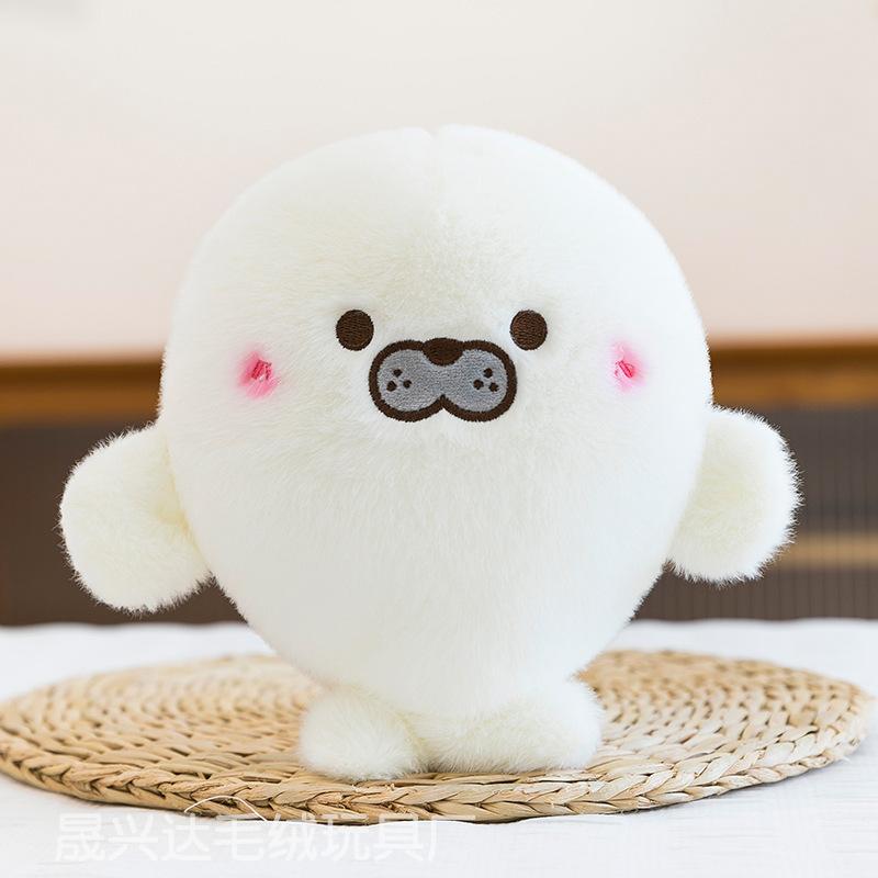Premium Eight-inch Claw Machine Plush Toy Wedding Throwing Bear Doll Floor Push Event Gift