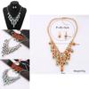 Ethnic Style Multi Layer Design Simulation Gemstone Decoration Women Necklace For Daily Use