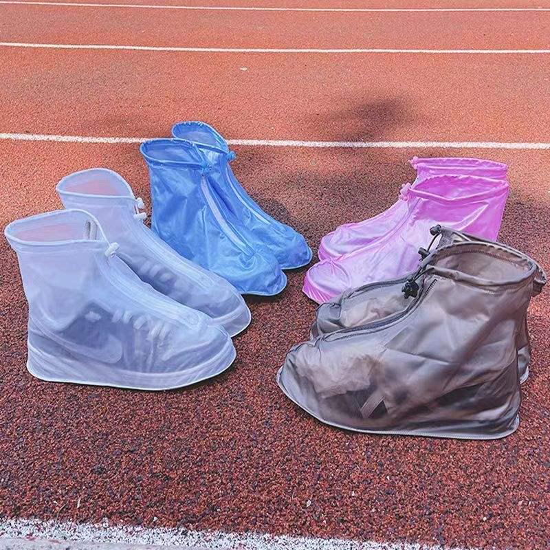 Waterproof Non-Slip Shoe Covers for Men, Women, and Children - Thickened, Wear-Resistant Rain and Snow Protection.