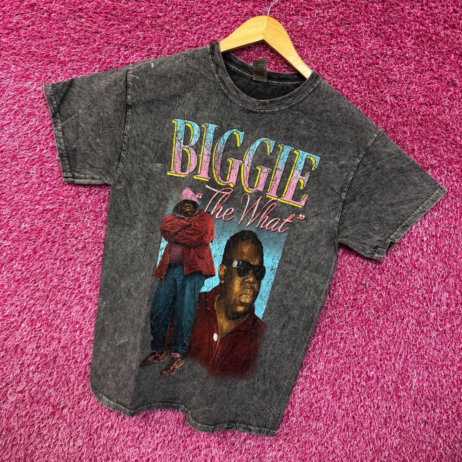 

Biggie Smalls The What Ready to Die Album Art Hip Hop Tee M S