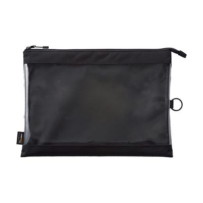 LIHIT LAB Clear Case  Black [All 6 Sizes] - Durable Document Storage Organizer