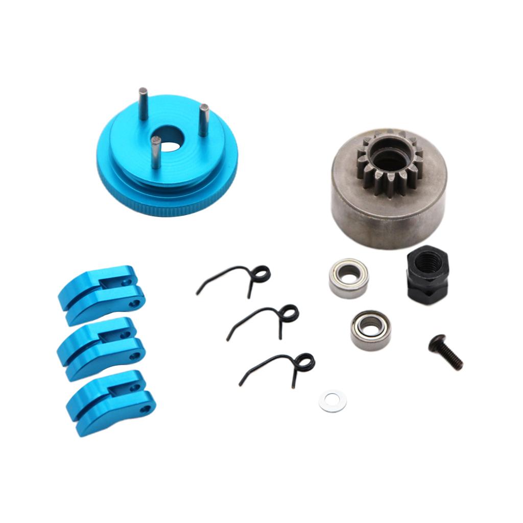 1 Set Clutch Bell Gear Flywheel DIY Assembly Parts for HSP HPI GM ZD