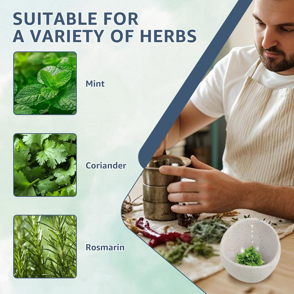 1/2Pcs Herb Stripper Bowl Ergonomic Herb Leaf Peeling Bowl Resin Multi Holes Leaf Stripping Tool Dishwasher Safe for Kitchen