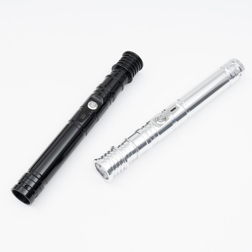 LED Alloy Lightsaber Toy - Rechargeable, Luminous Pixel Design for Kids 