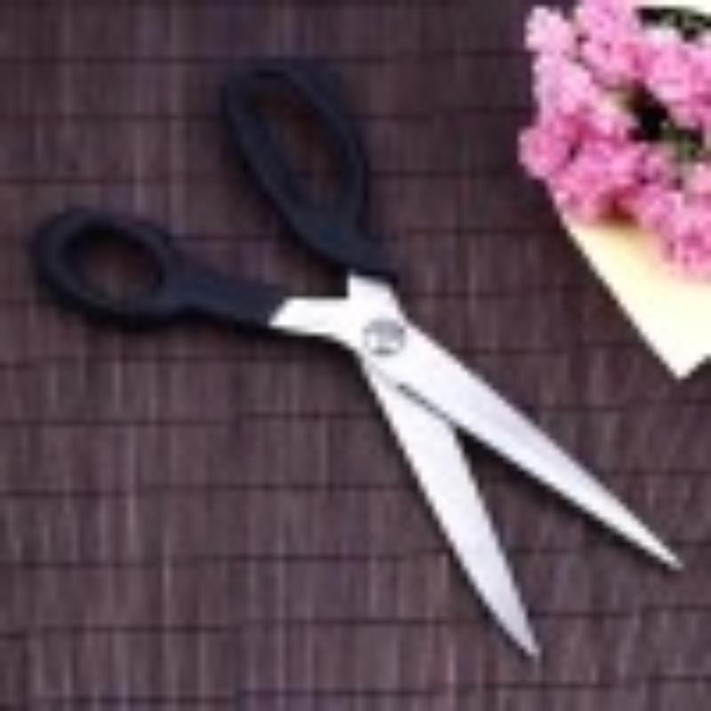 

Кравецькі ножиці Ножиці з нержавіючої сталі Швейні ножиці з поліпропіленовою ручкою 250*89*2.8mm чорний