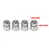 3D Aluminum Alloy Car Wheel Tire Valve Caps Tyre Rim Stem Covers Airdust for MG HS EHS Phev ZS MG3 MG5 MG6 MG7 GT ZR RX5 ZT RX8 wue1