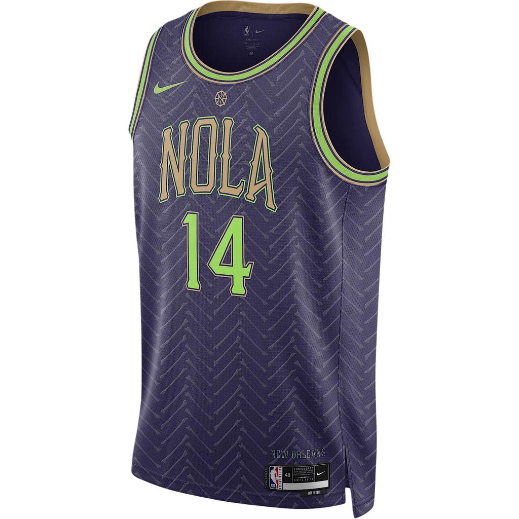 Nike Brandon Ingram New Orleans Pelicans 2024/25 City Edition Men's Nike Dri-FIT Nba Swingman Jersey FQ4351-538