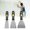 3PCS Stainless Steel Putty Knife Set Drywall Finishing Spackle Knife  for Patching and Painting