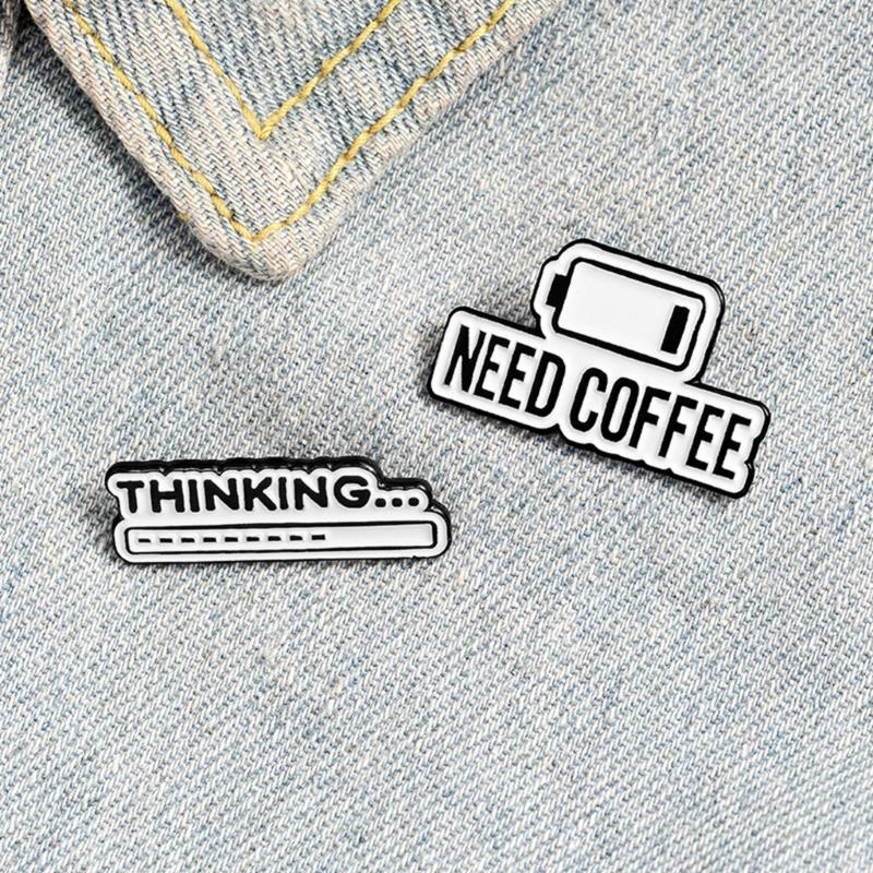Modern Progress Bar Brooch Portable Accessory for Campus Activities And Social Occasions With A Secure Pin Back