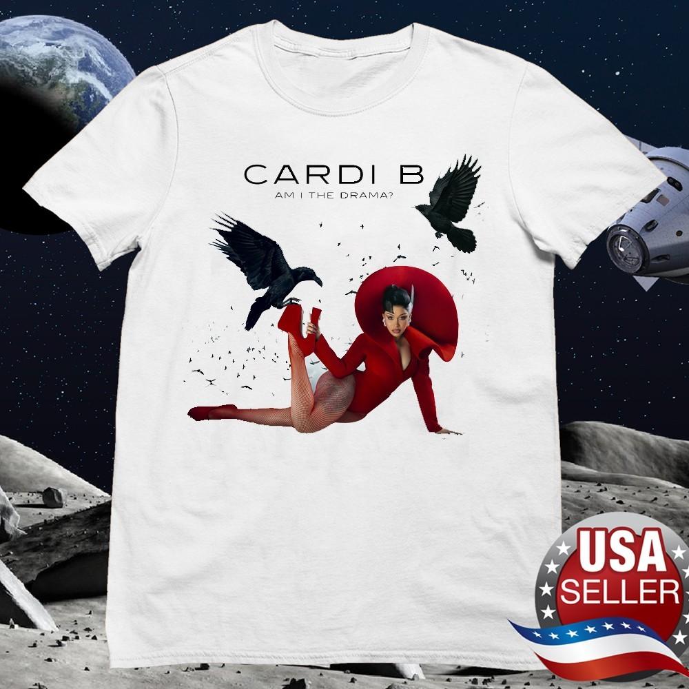 

Cardi B Am I The Drama Tour Unisex All Size Shirt 22D107 Unisex T-Shirt L
