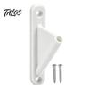 Weatherproof Flag Holder Mini Stick with Screws, Wall Mount Pole Decorative Holder, Small Display Bracket for Classrooms Offices Shops