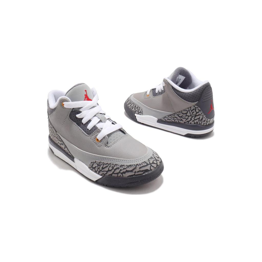 New JORDAN Air JORDAN 3 Kids' Basketball Shoes Pre school 429487-012