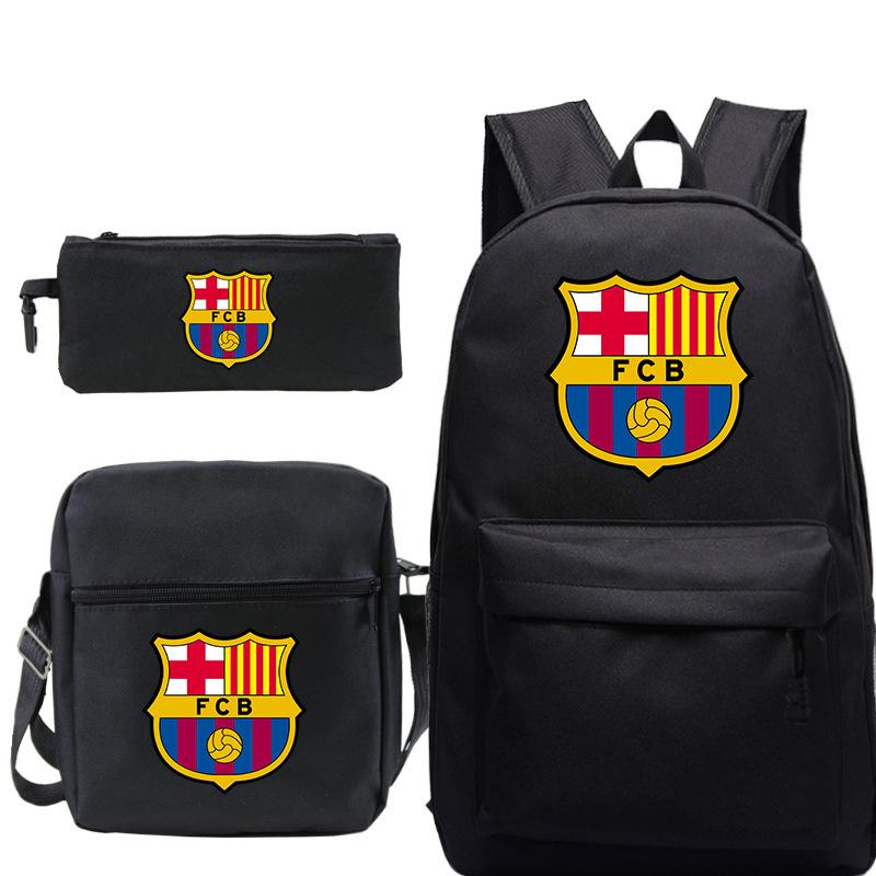 Lionel Messi · Perifere Rugzak Student Schooltas Schoudertas Etui Drie Delige Set three-piece set