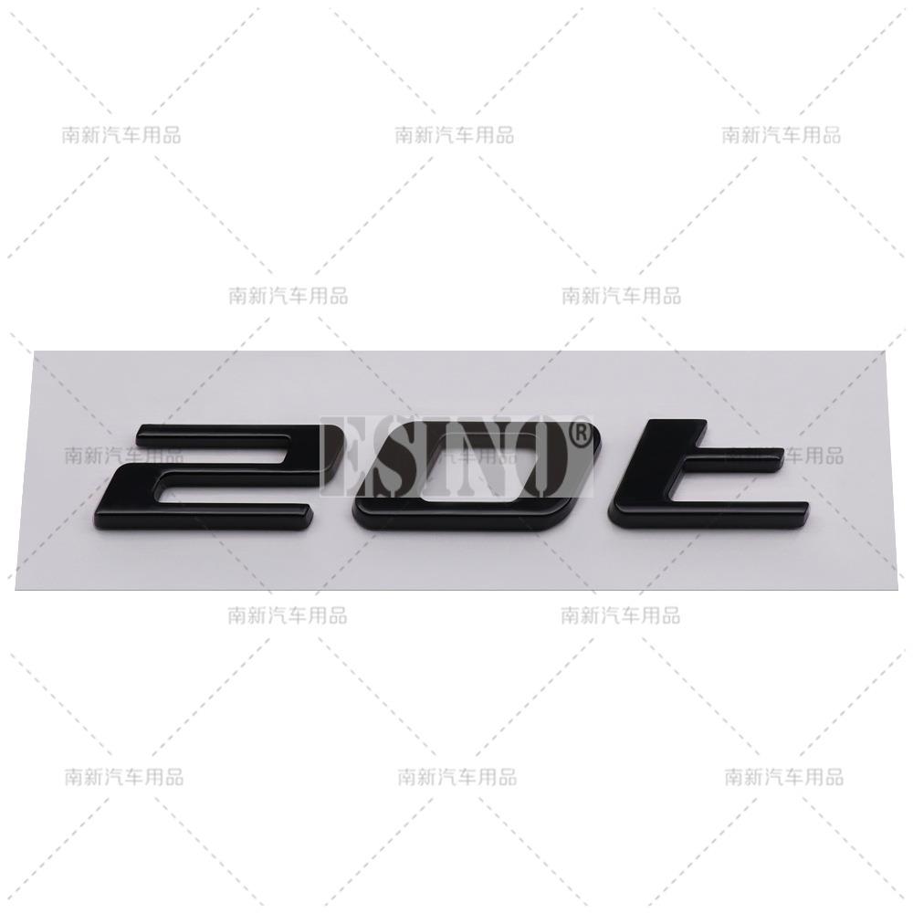 Car Styling 3D ABS Adhesive Emblem 20T 25T 30T 35T Car Body Rear Trunk Badge Auto Accessory for Jaguar XE XF XJ F-Pace F-Type