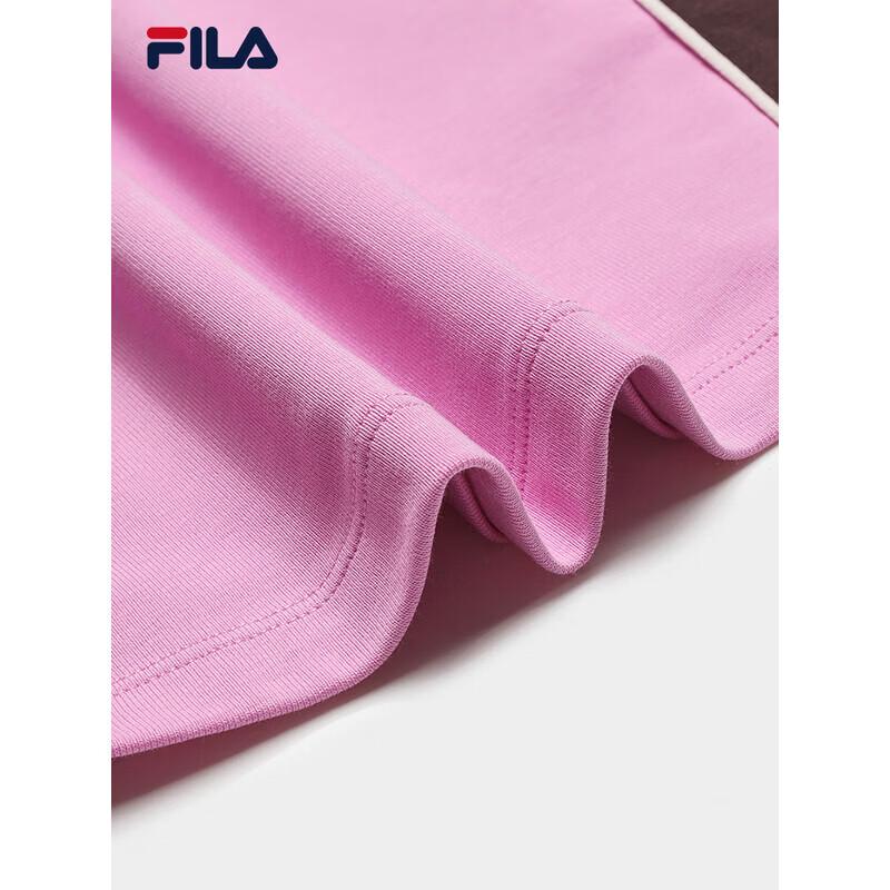 Fila Women's Yang Mi Collection Color-block Knit Long Sleeve T-Shirt