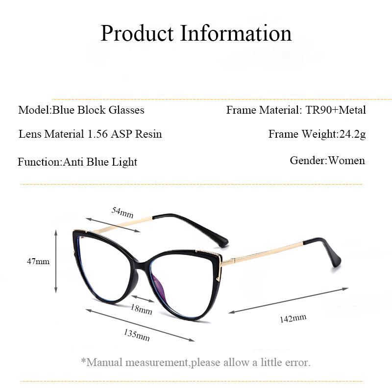 Mode Leesbril Blauw Blocker Dames
