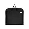 1pcs Black Suit Dustproof Garment Bag With Label Down Jacket Clothing Organizer Apparel Storage Pouch For Formal Wear