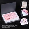 80 Fächer Leeres Nagelsticker-Organizer-Buch Doppelseitige Nutzung Große Kapazität Nagellsticker-Aufbewahrungsbox Nagellsticker Fotoalbum