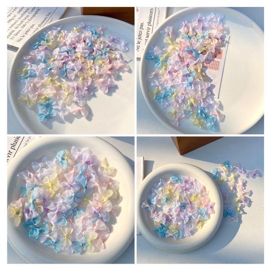 10 ks Mini mašliček Malé stužkové mašličky Malé předvázané mašličky pro DIY řemesla Šití Scrapbooking Balení dárků Vlasové doplňky Ozdoba na párty