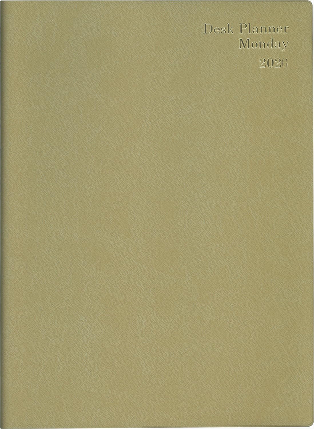 

Hakubunkan 2026 B5 Weekly Desk 503 January Planner, Monday, Gold, No. (Starts 2026) золотой