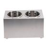Countertop Silverware Holder Stainless Steel Countertop Utensils Organizer for Forks Spoons Chopsticks