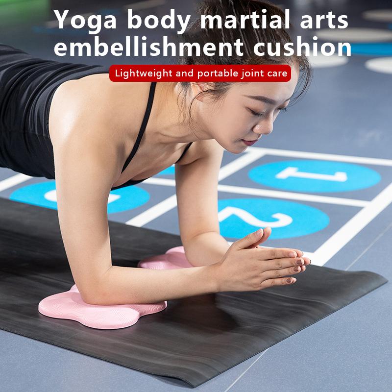 1 Pack Knee Pad Wrist Anti-Slip Solid Color Protective Mat Yoga Mat Anti-Slip Kn