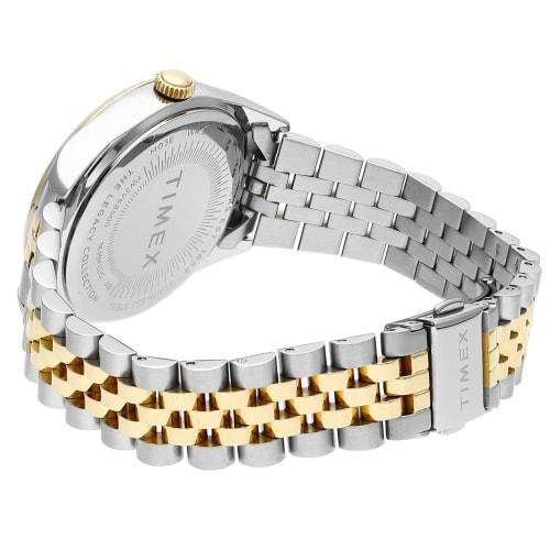 TIMEX Watch TW2V68500 Unisex Legacy Day and Date White