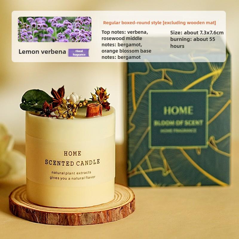 Forest Home Fragrance Candle Hotel Home Soy Wax Smokeless Birthday Gift Comes with Gift Box Aromatherapy Set Premium Gift