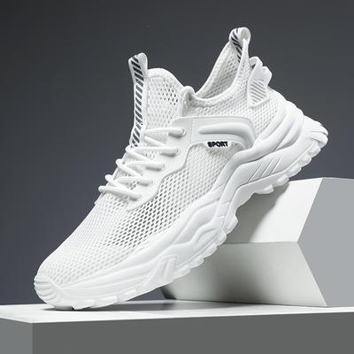 MAEDEF Sportschuhe Herren Sneaker Leicht Atmungsaktiv Rutschfest Wanderschuhe Lässige Sneaker für Herren Bequemes Schuhwerk