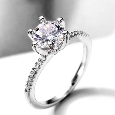 Luxuriöse runde Zirkonia-Kristallringe für Damen, Hochzeit, Verlobung, Schmuck, hochwertiger, zeitloser Jubiläumsring