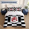 Fulham Fc (1) Duvet Cover Pillowcase 3 Piece Set Bedding Set 1 Duvet Cover with 2 Pillowcases for Bedroom Decor