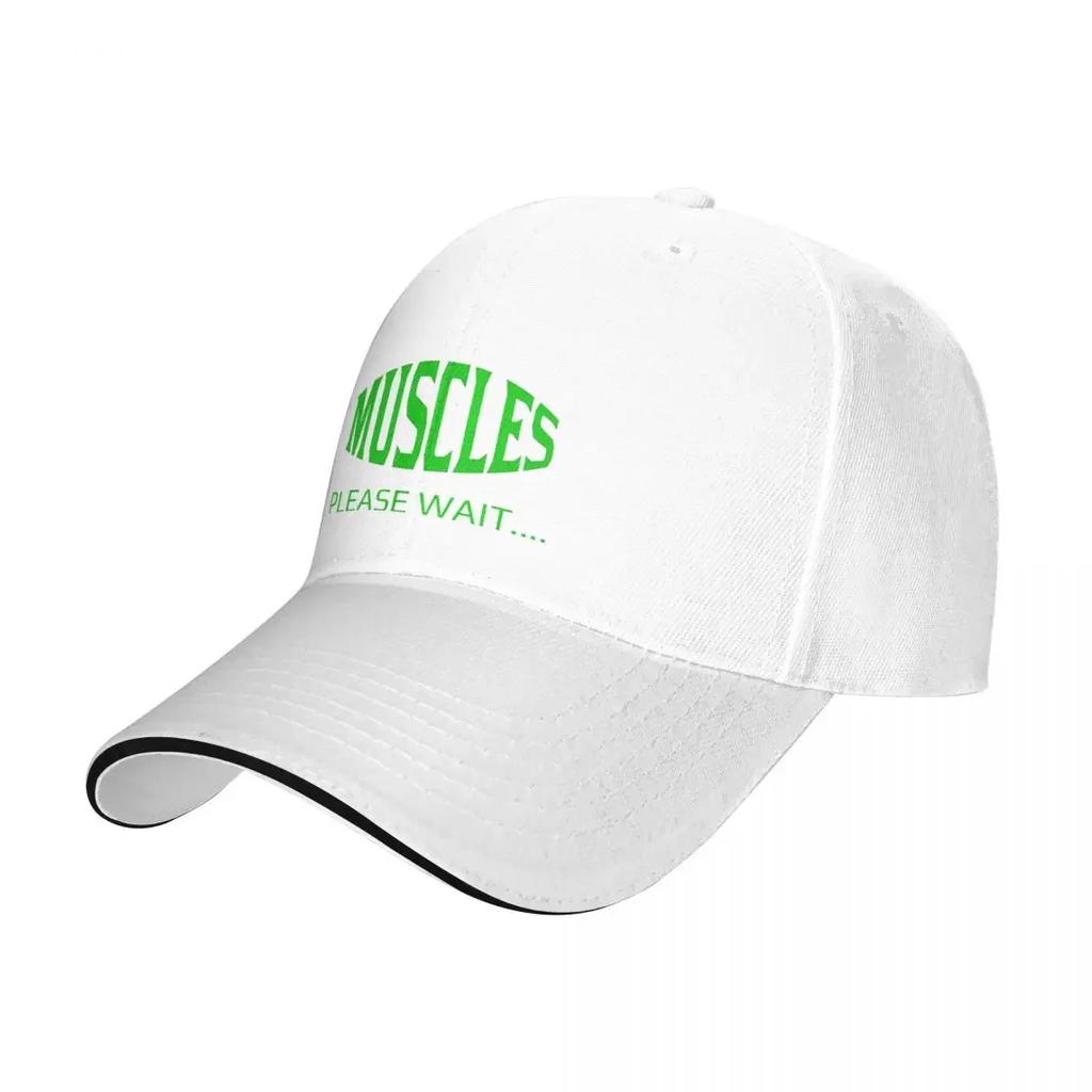 INSTALLATION DES MUSCLES VEUILLEZ PATIENTER Casquette de Baseball Hip Hop Sandwich Cap Style Unisexe Chapeau Réglable Course à Pied Golf